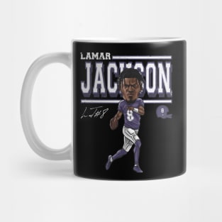 Lamar Baltimore Cartoon Mug